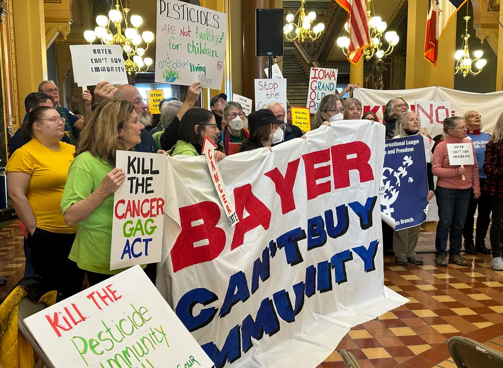 The Cancer Gag Laws: How Bayer is Rewriting State Laws to Silence Farmers